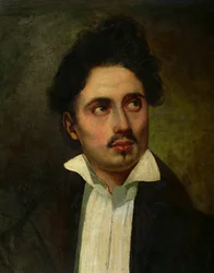 Alexandre Dumas Père (1803-70) jeune homme, vers 1825-30